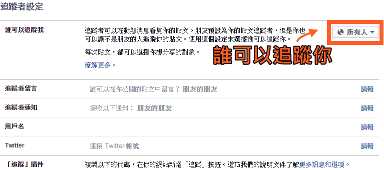 臉書追蹤教學2