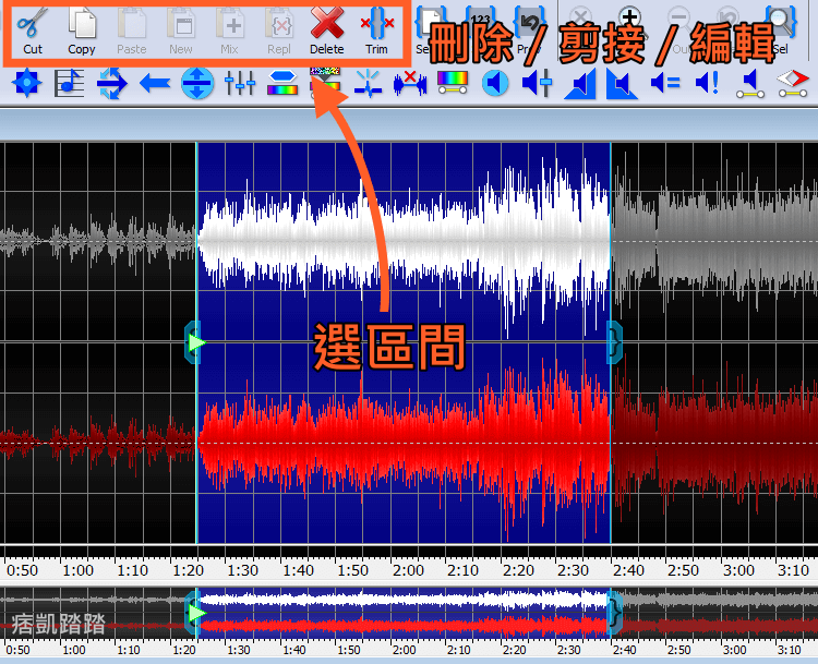 GoldWave剪接音樂教學