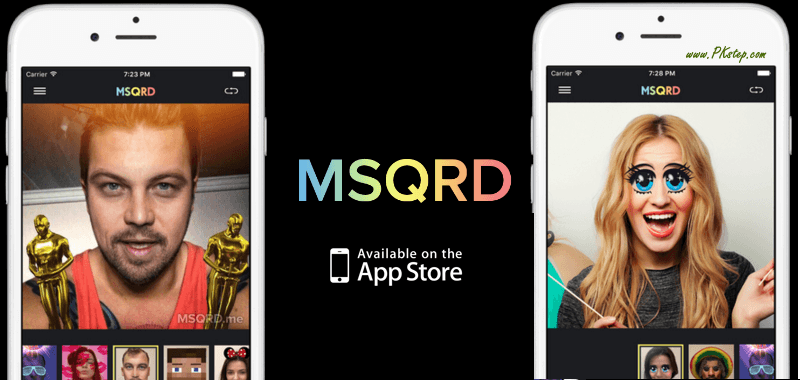 偽裝你的樣子《MSQRD》臉部偵測變臉APP，錄下搞笑的視頻（iOS、Android下載）