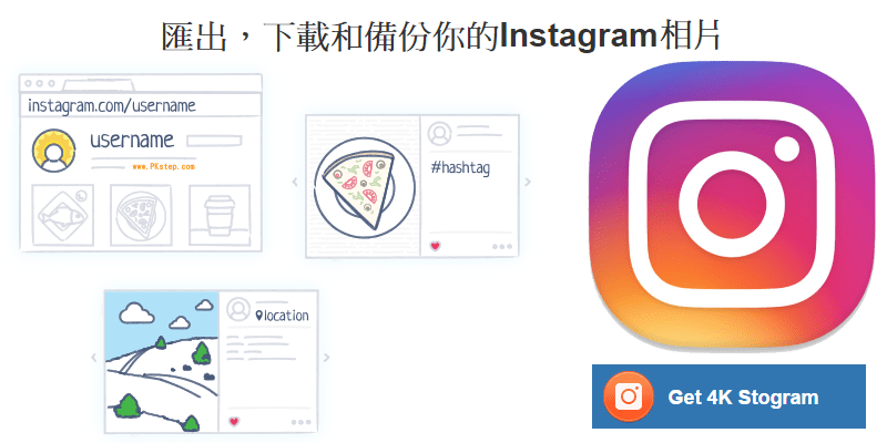 4K Stogram【免費Instagram下載器】備份所有IG照片、視頻到電腦中保存（Windows、Mac）