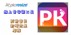 PicResize 線上照片剪裁工具－切圖、翻轉、壓縮、圖片加特效