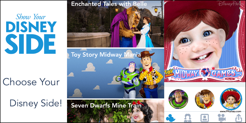 Disney Side App合成你的頭像，讓你變身為可愛迪士尼的主角～ （iOS）