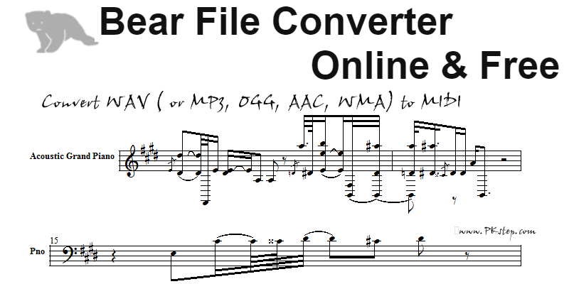 【MIDI轉檔】線上免安裝！將MP3,WMA轉成MIDI音樂伴奏檔。