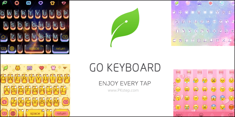《Go輸入法》為鍵盤換上精美的主題樣式～還有Emoji表情和多國語言唷。（iPhone、Android App）