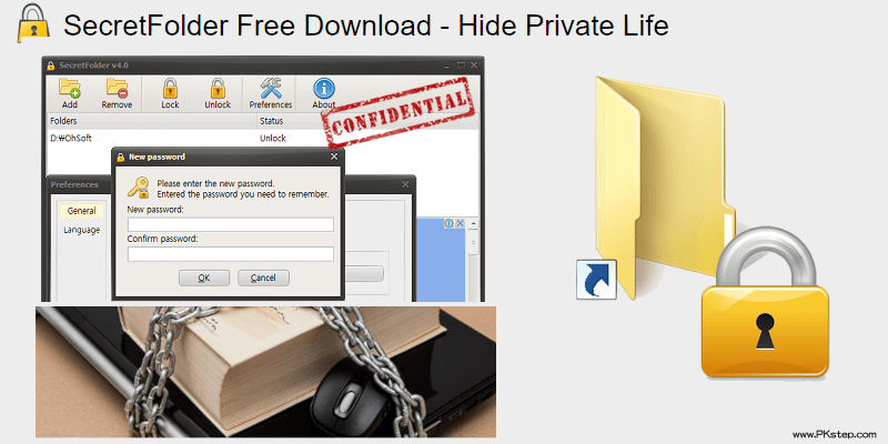 【下載/教學】SecretFolder資料夾隱藏&上鎖的軟體，把照片、檔案通通藏起來！（Windows）