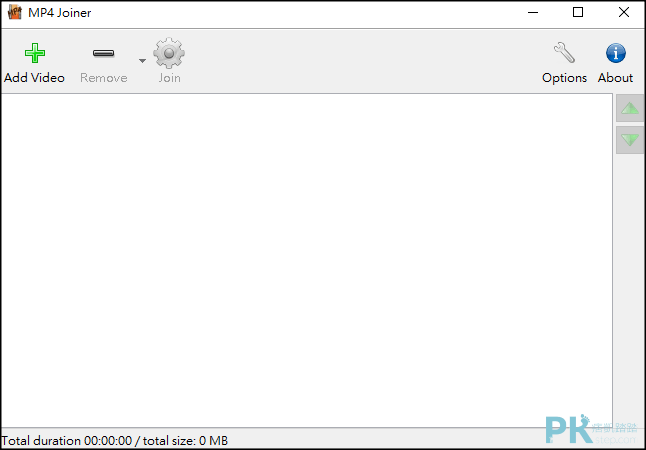 MP4Joiner影片合併軟體教學1