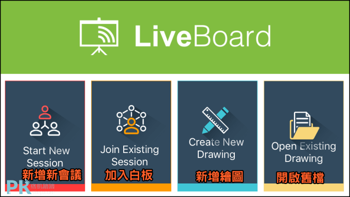 LiveBoard 線上多人協作白板App4