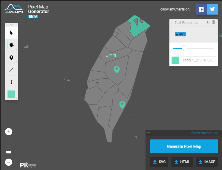 線上地圖產生器4