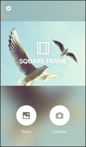 Square Frame背景模糊App1