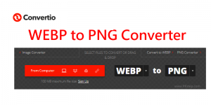Convertio 免費線上WEBP轉PNG、JPG圖片，批次多格式轉檔