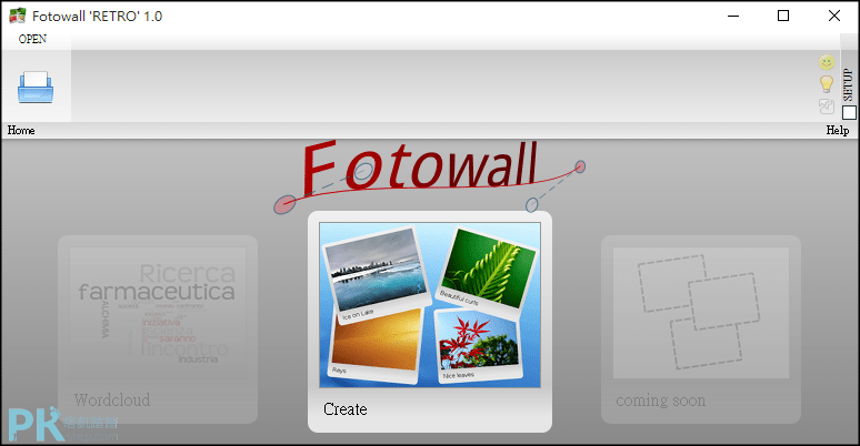 Fotowall照片拼貼軟體1