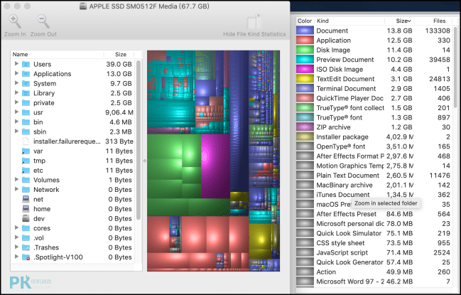 Disk-Inventory-_mac硬碟掃描工具3