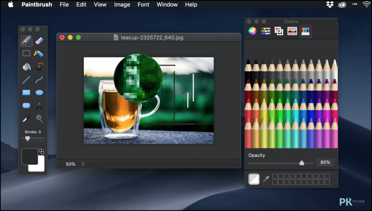 Paintbrush免費Mac繪圖軟體下載