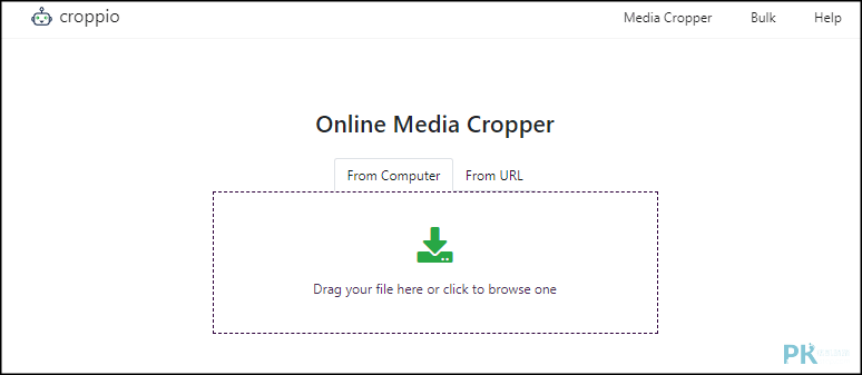 croppio線上媒體裁切工具1