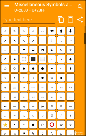 Unicode特殊符號鍵盤App_Android3