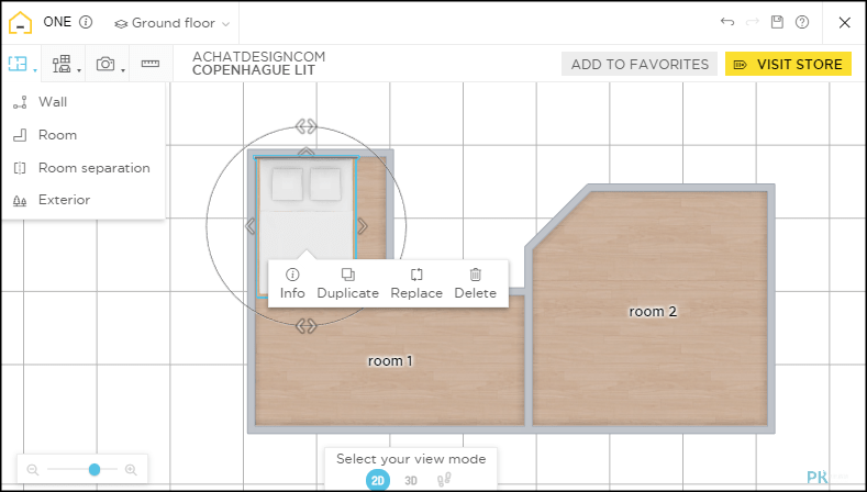 HomeByMe免費線上室內設計軟體2