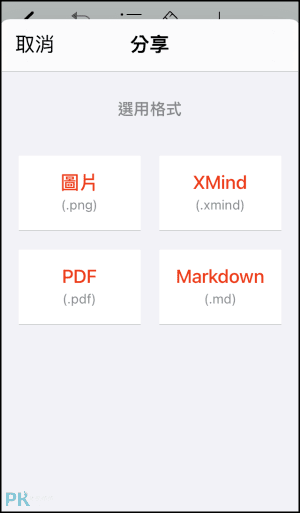 XMind手機話思維導圖App8
