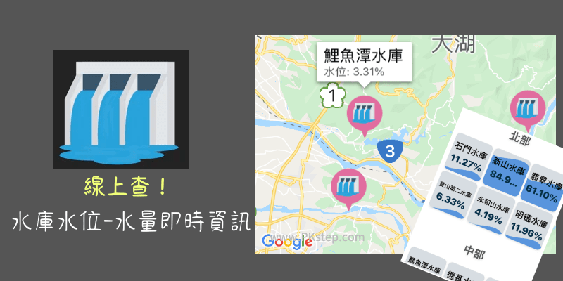 水庫水位App