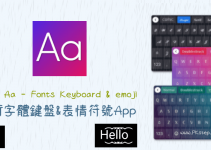 Fonts Aa特殊英文字體鍵盤App，在貼文和聊天室輸入藝術字體🅖🅞、符號。（Android）