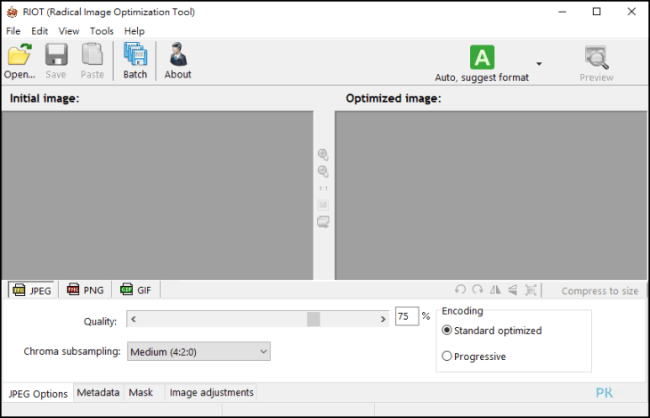 RIOT批次圖片壓縮編輯軟體1