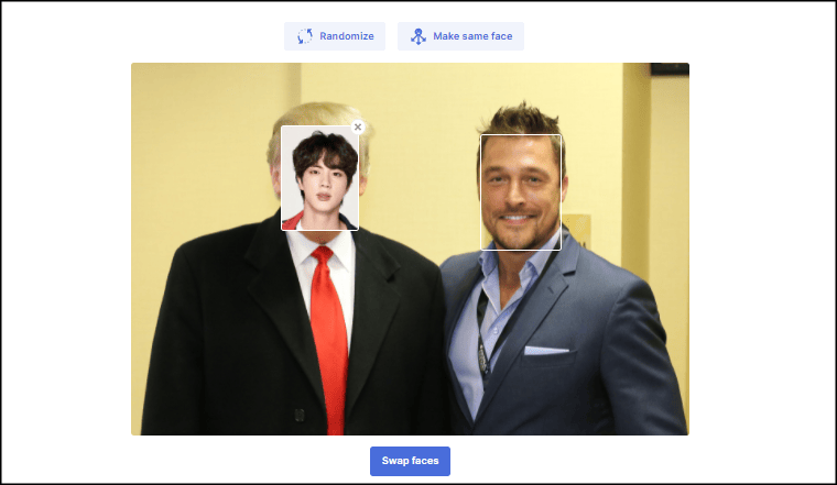 AI-Face-Swap線上圖片變臉軟體4