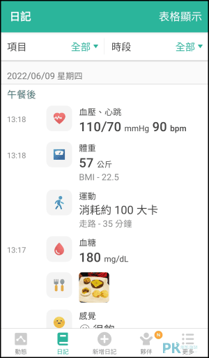 智抗糖-血壓血糖體重記錄App7