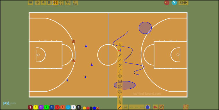 線上畫戰術板電腦版6