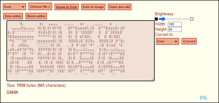 Dots Converter文字轉點點4