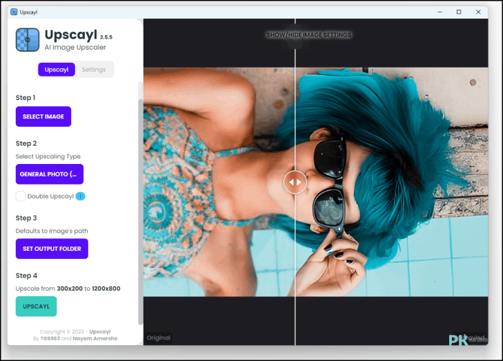 Upscayl圖片放大軟體3