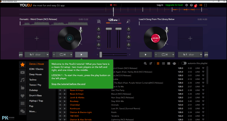 YouDJ免費的DJ軟體1