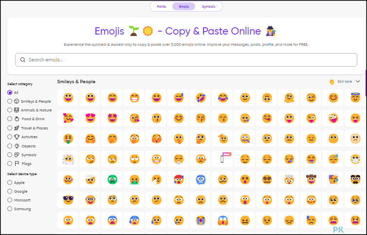 Emojis線上表情符號大全1