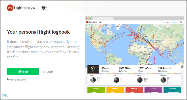 myFlightradar24O飛行日記1