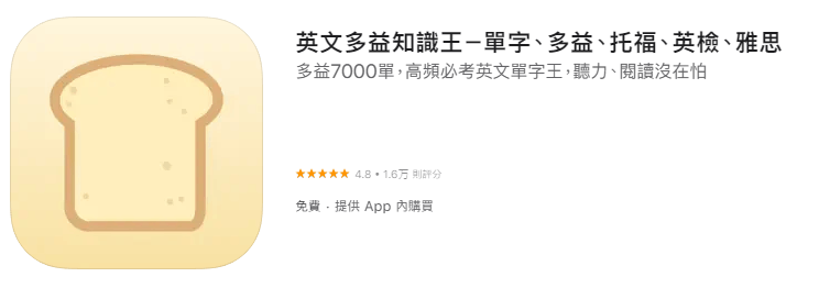 多益App推薦-英文多益知識王_