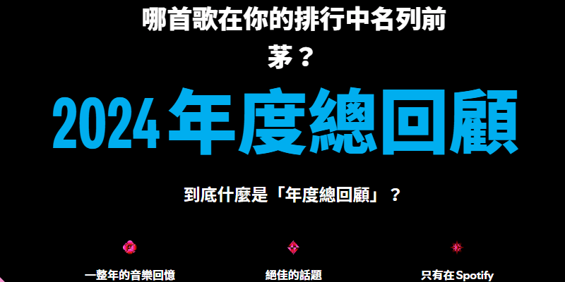 Spotify-2024年度總回顧