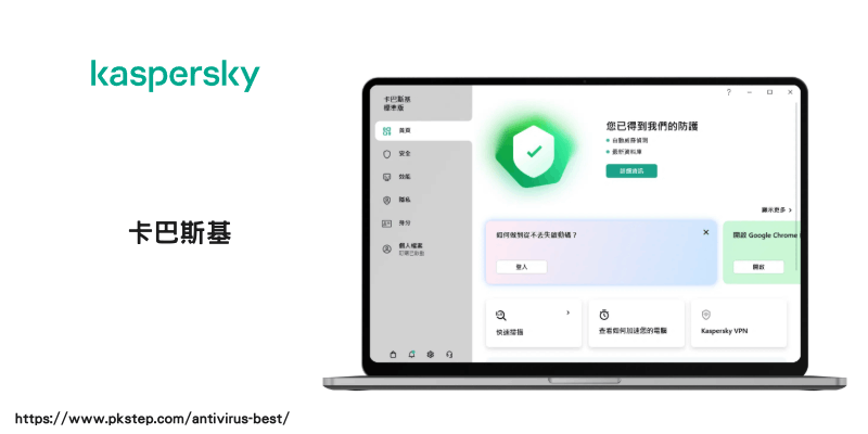 卡巴斯基防毒軟體 | 痞凱踏踏 | PKstep 卡巴斯基防毒軟體